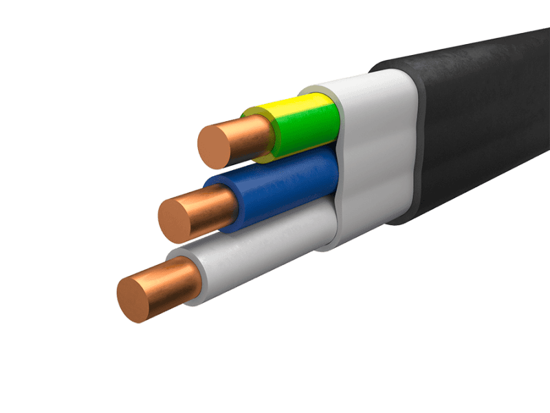 Кабель ВВГ Пнг (А) LS 3х1,5 1.