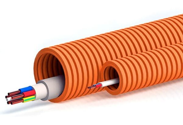 Труба для подземной укладки кабеля ПЭ ф40