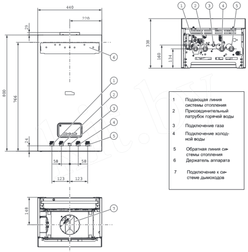Газовый котел Protherm Panter 25 KTO (ПАНТЕРА ) 4.