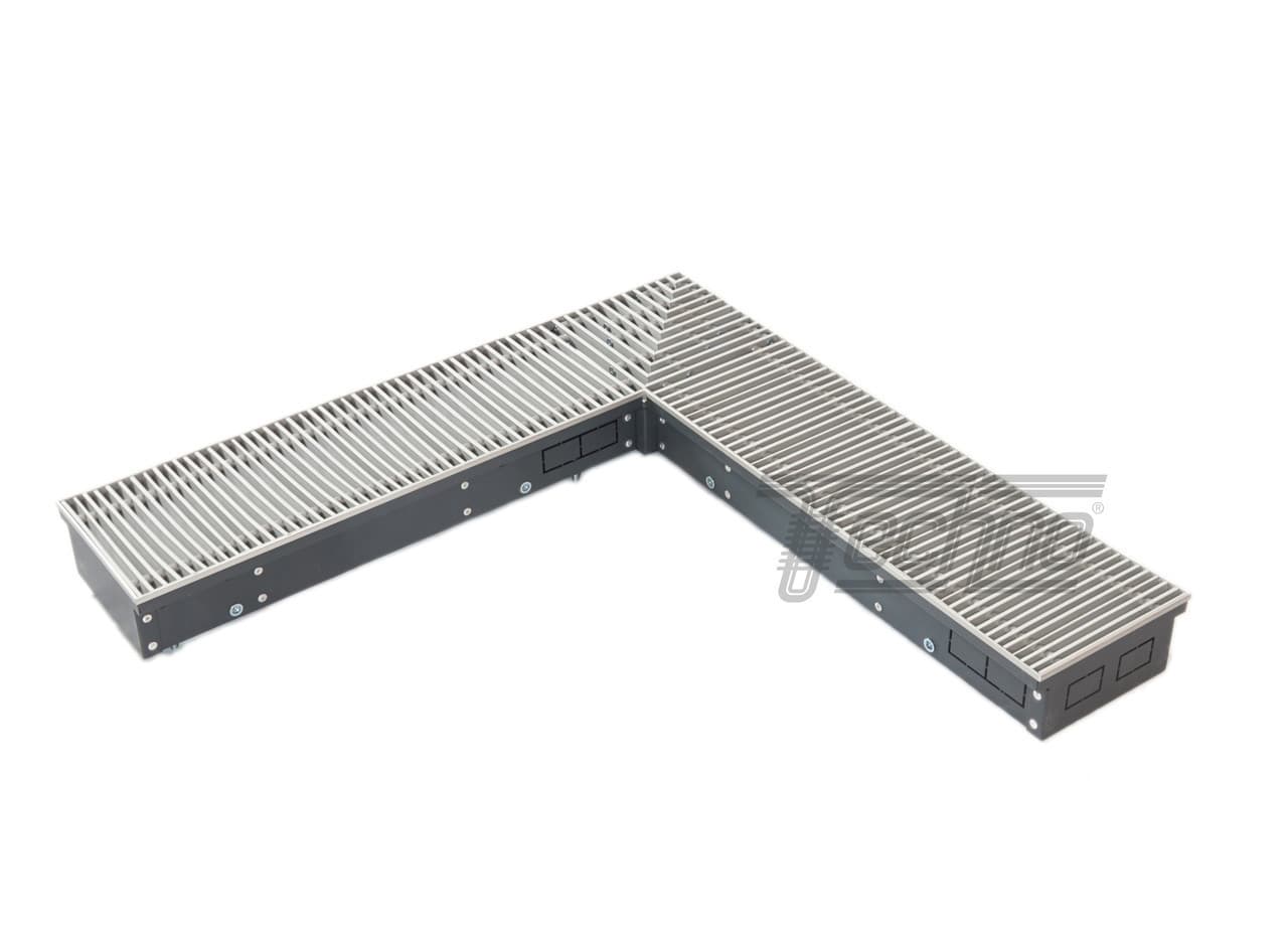 Внутрипольный конвектор TECHNO USUAL KVZ 250х105x1800 5.