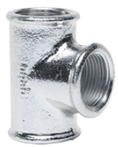Тройник чугунный оцинкованный Gebo Platinum - 3/4"