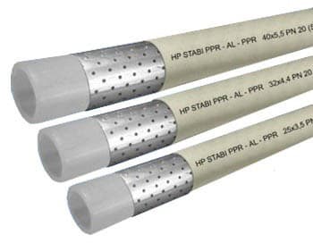 Труба армированная алюминием STABI PLUS Wavin Ekoplastik - 25 2.