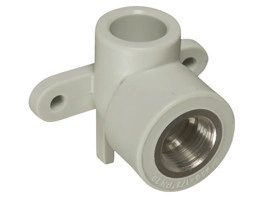 Угольник настенный 25-3/4" Wavin Ekoplastik