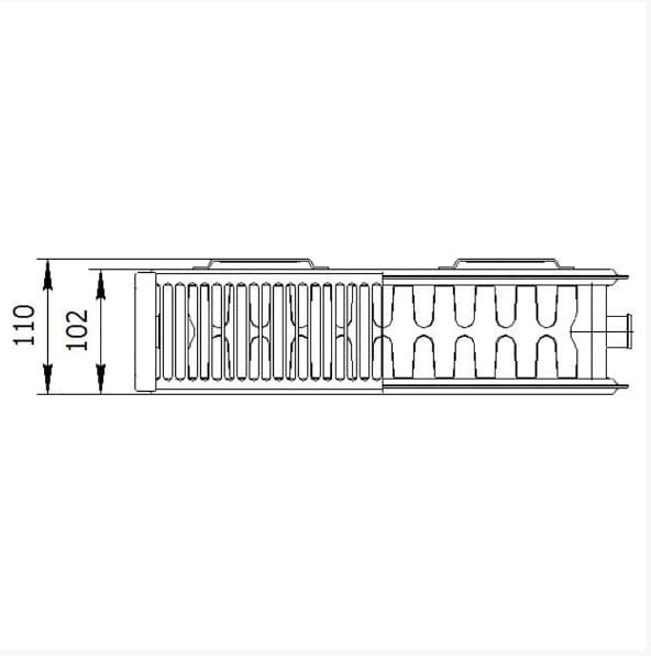 Радиатор отопления Lemax Valve Compact 200x1200 - 22 5.