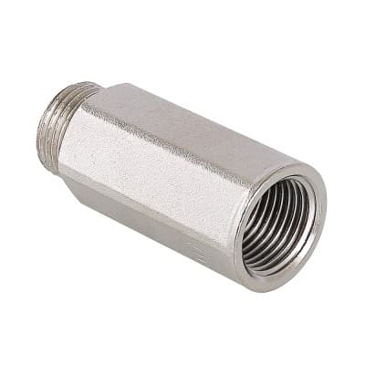 Удлинитель латунный никилированный 1/2" 20 мм - 50