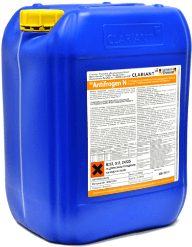 Теплоноситель для котлов Antifrogen N 20л 2.