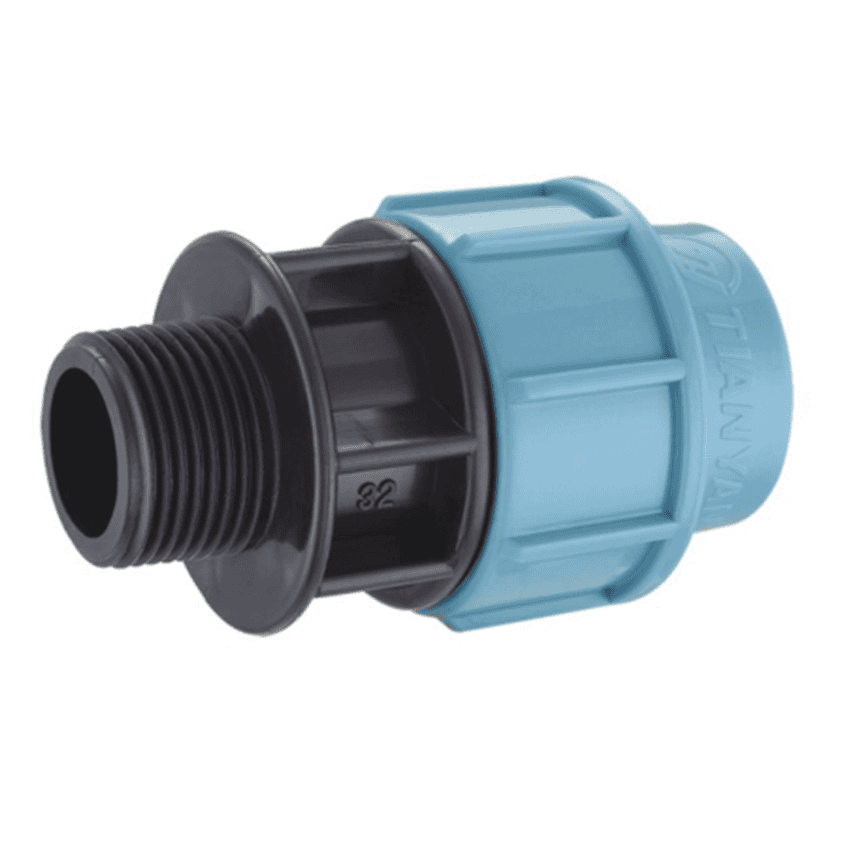 Муфта ПЭ с наружной резьбой Unidelta - 20x3/4