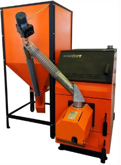 Твердотопливный пеллетный котел GTM Комфорт 30 (UNI 25)