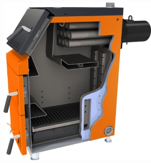 Твердотопливный пеллетный котел GTM Комфорт 30 (UNI 25) 2.