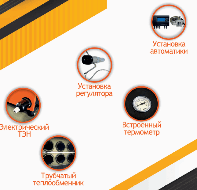 Твердотопливный пеллетный котел GTM Комфорт 30 (UNI 25) 3.