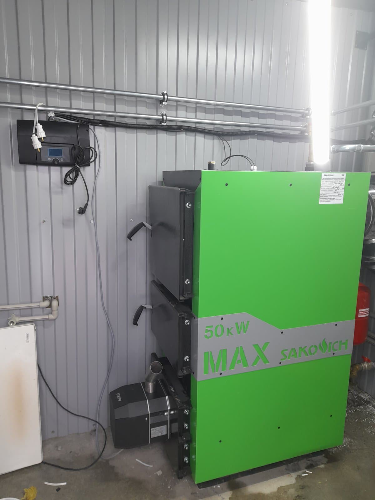Твердотопливный пеллетный котёл SAKOVICH PELLET MAX - 50 2.